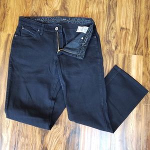 Wrangler Q-Baby Black Denim Jeans - 11/12x30